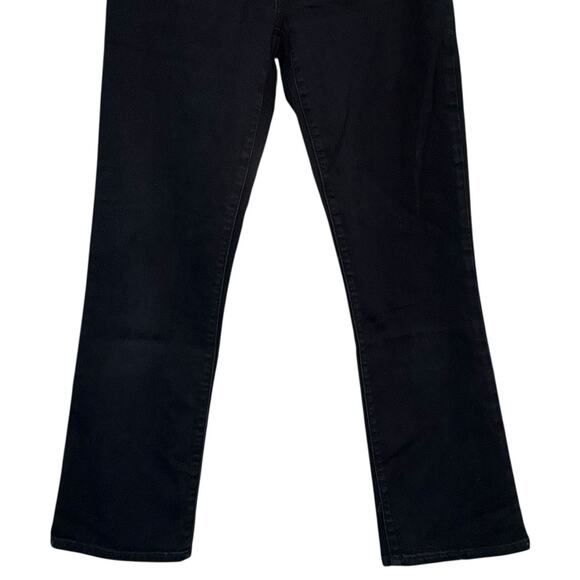 Joie Laney Crop Flare Jeans Black Denim Pants Size 26 Minimalist Retro - Picture 7 of 12
